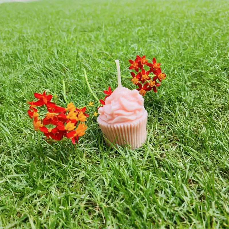 Cup Cake Candle