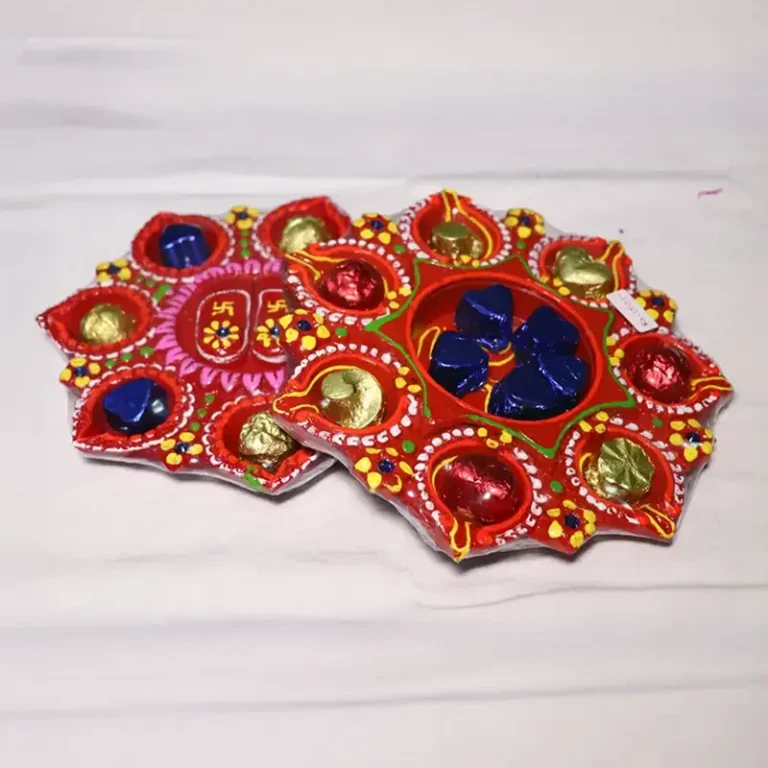 Festive Chocolate Hamper Plate